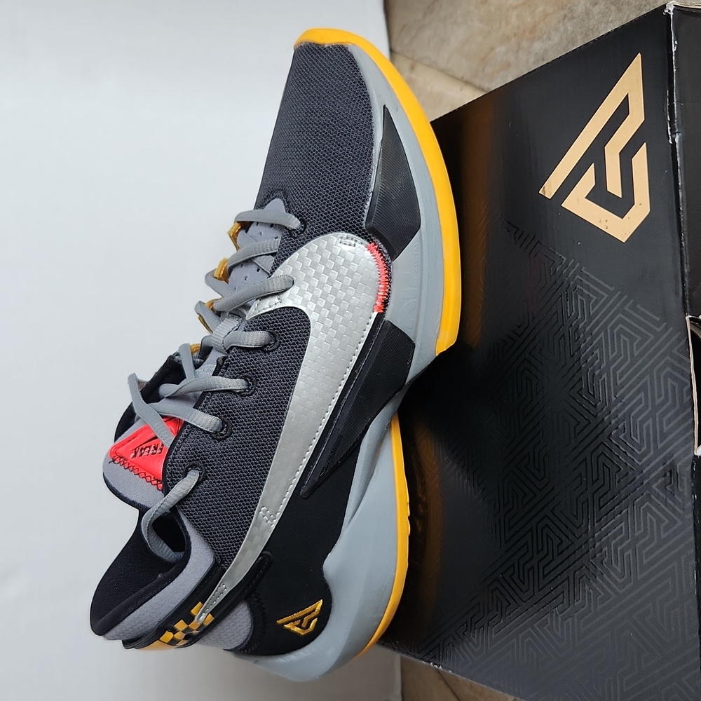 Nike Zoom Freak 2 Black/Silver/Yellow CK5424-006